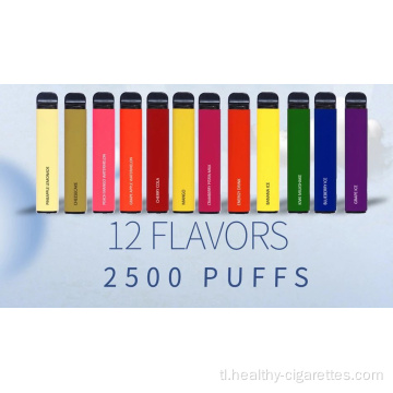 2500 puffs 8ml electronic cigars disposable.